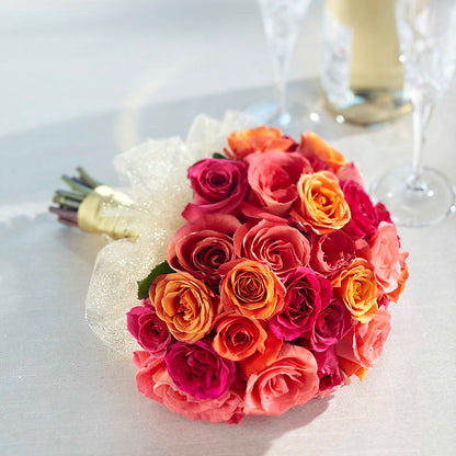 Sweet Roses Bouquet –  Halstead Floral At The Plaza, Halstead KS