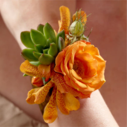 Irresistible Love Wrist Corsage –  Halstead Floral At The Plaza, Halstead KS