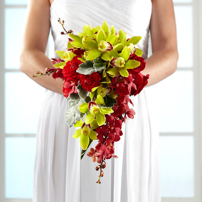 Elegant Orchid Bouquet –  Halstead Floral At The Plaza, Halstead KS
